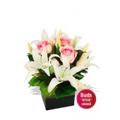 Small Boxed Oriental and Rose